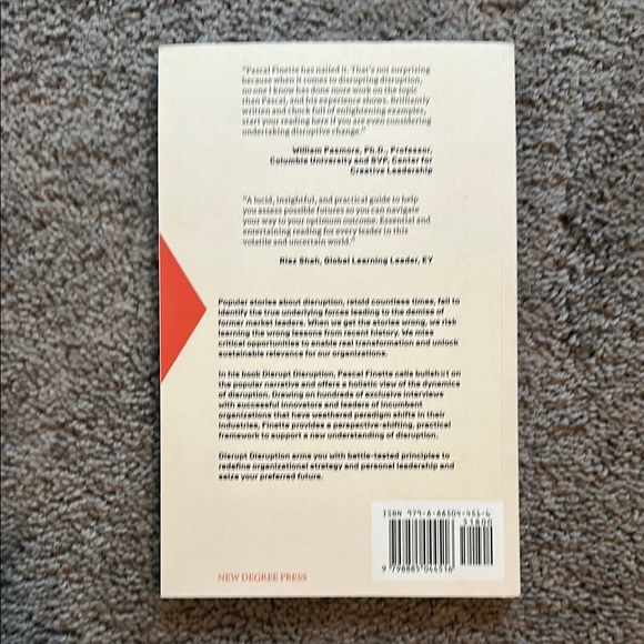 Disrupt Disruption Book - Picture 2 of 2